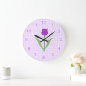 Paarse Tulpventilator. Grote Klok (Huis)