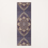Paarse Turkse Mandala Yogamat (Voorkant)