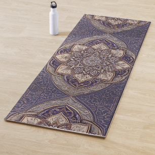 Paarse Turkse Mandala Yogamat