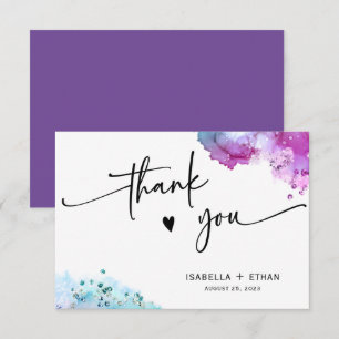 Paarse Turquoise Wedding