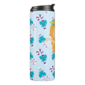 PAARSE & TURQUOISE WINTERFEE & SNOEPGOED THERMOSBEKER (Gedraaid links)