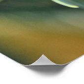 Paarse tweelingen die fijne kunstschilderingen met poster (Hoek)