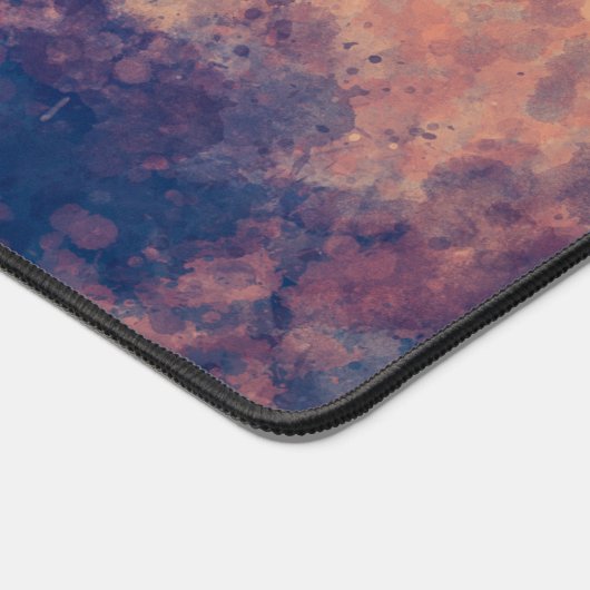 Paarse Twilight op een meer Bureaumat (Hoek)