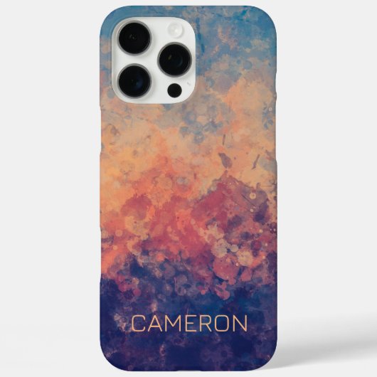 Paarse Twilight op een meer Case-Mate iPhone Case (Achterkant)