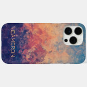 Paarse Twilight op een meer Case-Mate iPhone Case (Achterkant (horizontaal))