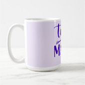 Paarse Twin Mama Koffiemok (Links)