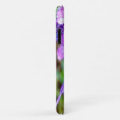 Paarse Twist and Shout Hortensia Bloem Case-Mate iPhone Case (Achterkant/rechts)