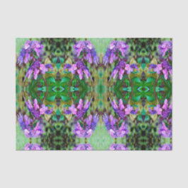 Paarse Twist and Shout Hortensia Bloem Tissuepapier