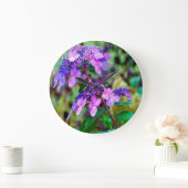 Paarse Twist en Shout Hydrangea Flower Grote Klok (Huis)