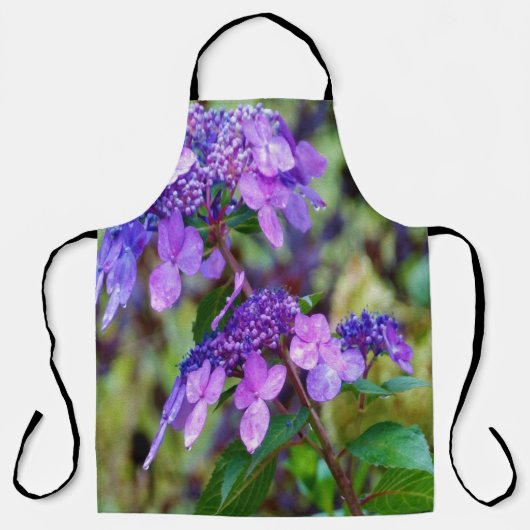 Paarse Twist en Shout Hydrangea Flower Schort (Voorkant)