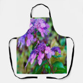 Paarse Twist en Shout Hydrangea Flower Schort (Voorkant)