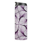 Paarse 'twist Thermische Tumbler Thermosbeker (Geroteerd rechts)