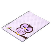 Paarse Uil Notitieboek (Linkerzijde)