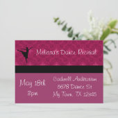 Paarse uitnodiging tot het indienen van de overweg (Staand voorkant)