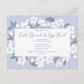 Paarse uitnodiging tot het indienen van Pasen-Bru (Voorkant)