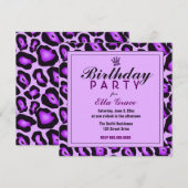 Paarse uitnodiging tot het indienen van voorstelle (Voorkant / Achterkant)