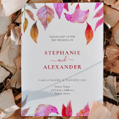 Paarse uitnodiging tot het uitzenden van QR-code v