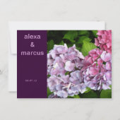 Paarse uitnodiging tot weddenschap (Achterkant)