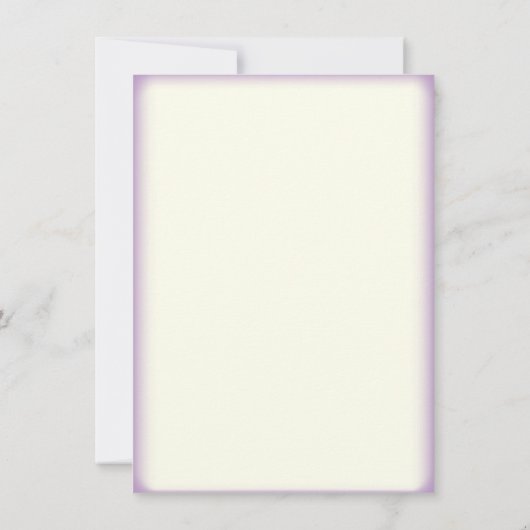 Paarse uitnodiging voor het geven van een ruitje (Achterkant)