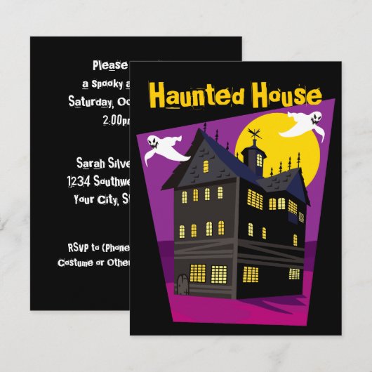 Paarse uitnodigingen tot het indienen van voorstel (Voorkant / Achterkant)