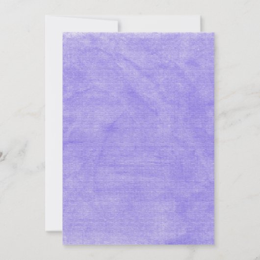 Paarse uitnodigingen tot weduwschap (Achterkant)