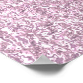 Paarse ultraviolette achtergrond van bladpapier. poster (Hoek)