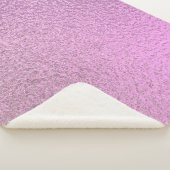 Paarse ultraviolette achtergrond van bladpapier. sherpa deken (3/4)