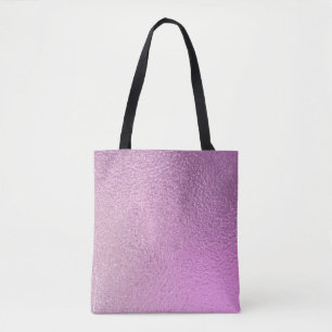 Paarse ultraviolette achtergrond van bladpapier. tote bag