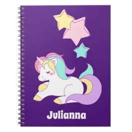  Paarse Unicorn Gift Ideeën, Cute Unicorn Notitieboek