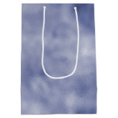 Paarse Unicorn Glitter Medium Cadeauzakje (Achterkant)