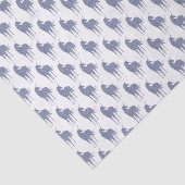 Paarse Unicorn Glitter Tissuepapier (Detail)