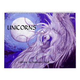 Paarse Unicorn Horse Pony Cute Love Best Equine Kalender