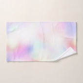 Paarse unicorn roze regenboog      bad handdoek (Handdoek)