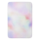 Paarse unicorn roze regenboog badmat (Voorkant Verticaal)