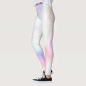 Paarse unicorn roze regenboog leggings (Links)