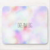 Paarse unicorn roze regenboog muismat (Voorkant)