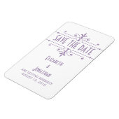 Paarse v2 Fancy Versiering sparen de Magnet van de Magneet (Linkerzijde)