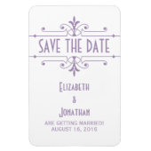 Paarse v2 Fancy Versiering sparen de Magnet van de Magneet (Verticaal)