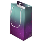 Paarse Valentijnsdag Klein Cadeauzakje (Achterkant Gekanteld)