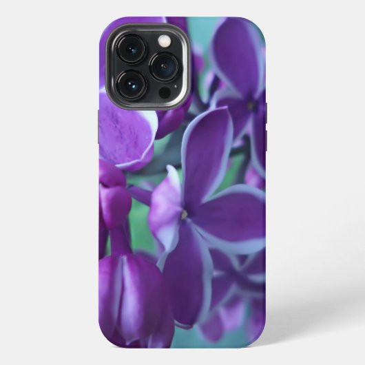 Paarse variëteit van kleuren iPhone hoesje (Achterkant)