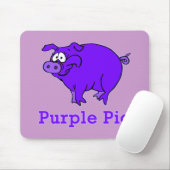 Paarse Varkens op kleding, Mokken, Baby Shirten Muismat (Met muis)