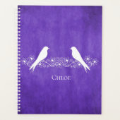 Paarse vederplant planner (Voorkant)