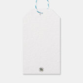 Paarse veld cadeau Label Cadeaulabel (Achterkant)