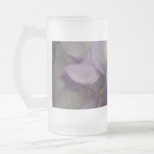 Paarse ventilator 16 oz Bevroren Mok van glas (Links)