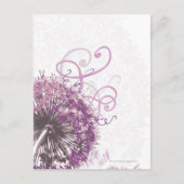 Paarse ventilator 3 briefkaart (Voorkant)