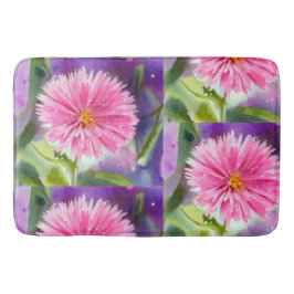 Paarse ventilator badmat