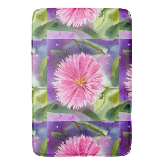 Paarse ventilator badmat (Voorkant Verticaal)