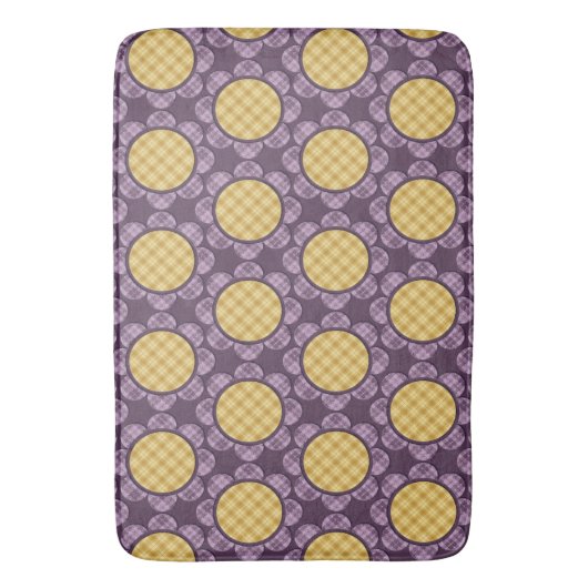 Paarse ventilator badmat (Voorkant Verticaal)