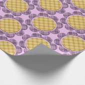 Paarse ventilator cadeaupapier (Hoek)