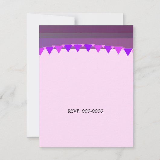 Paarse ventilator en aanvallenverklaring van de da kaart (Achterkant)